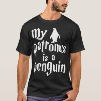 Camiseta Meu Patrono É Animal Pinguim Garotas Divertidas