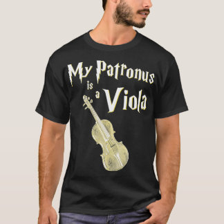 Camiseta Meu Patronus É Um Jogador Da Viola Uniforme