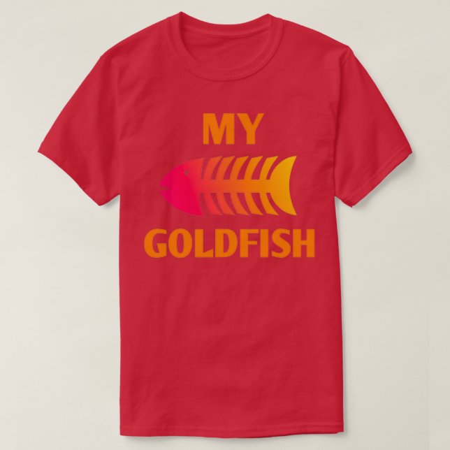 Camiseta Meu Peixe Goldfish (Frente do Design)