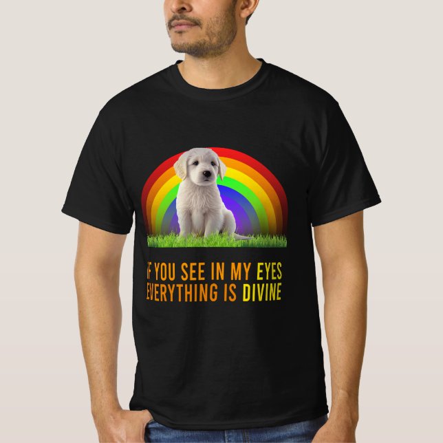 Camiseta Meu pequeno cachorro (Frente)