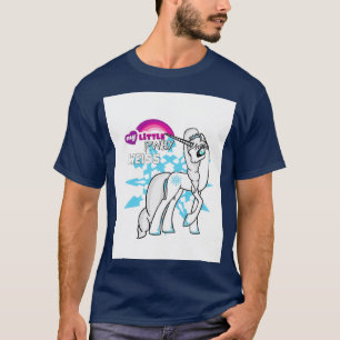 Camiseta Meu Pequeno Gráfico Pony Weiss