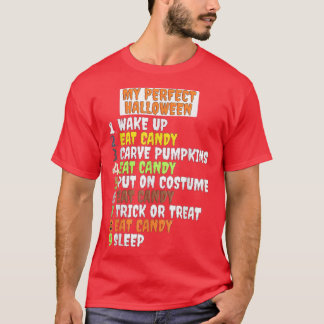 Camiseta Meu Perfeito Esqueleto Engraçado De Halloween Zomb