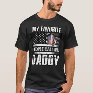 Camiseta Meu Pessoas Favorito Me Chame De Dia de os pais Pa