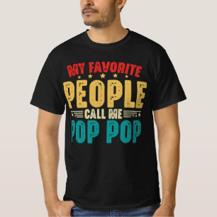 Camiseta Meu Pessoas Favorito Me Chame De Dia de os pais Po