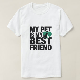 Camiseta Meu Pet É Meu Melhor Amigo