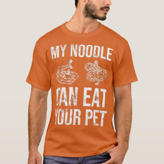 Camiseta Meu Pet Pode Comer Seu Pet Cobra