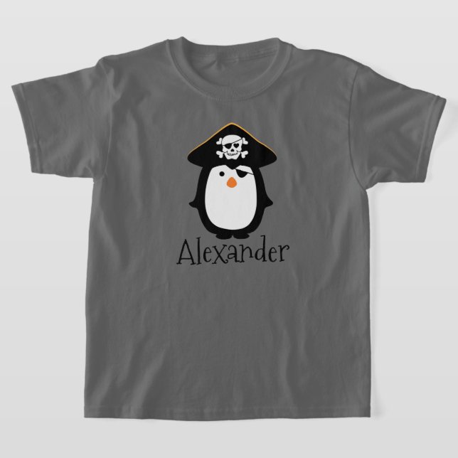 Camiseta Meu Pirata Pinguim (Postura )