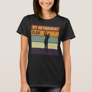 Camiseta Meu Plano de Aposentadoria Jogadores de Golfe Box