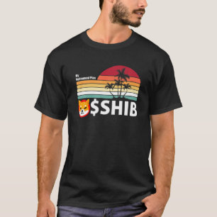 Camiseta Meu Plano de aposentadoria $SHIB, Retro Shiba Inu 
