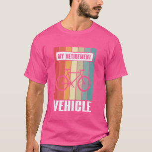 Camiseta Meu Plano de Reforma Bicicleta Ciclista aposentada