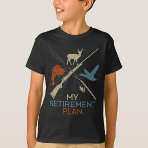 Camiseta Meu Plano De Reforma Caçando Caçador De Pesca