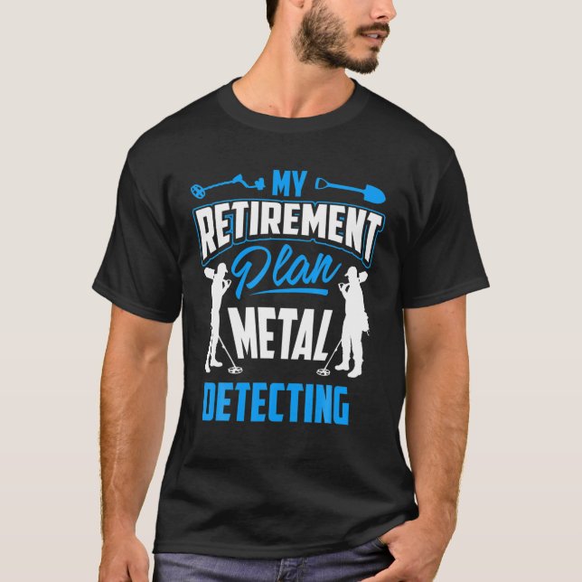 Camiseta Meu Plano de Reforma Detectando Metal T - Detector (Frente)