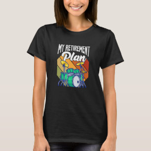 Camiseta Meu Plano de Reforma Drumset Drumset Drumset Apose