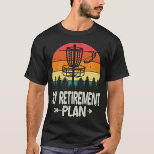 Camiseta Meu Plano de Reforma Engraçado Golfe Frisbee - Gol