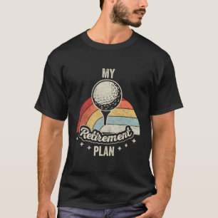 Camiseta Meu Plano De Reforma Golfe Shirt Vintage Golfing G