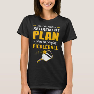 Camiseta Meu Plano de Reforma Jogar Pickleball 107