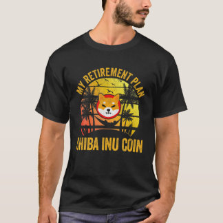 Camiseta Meu Plano de Reforma Shiba Inu Coin Cryptocurrency