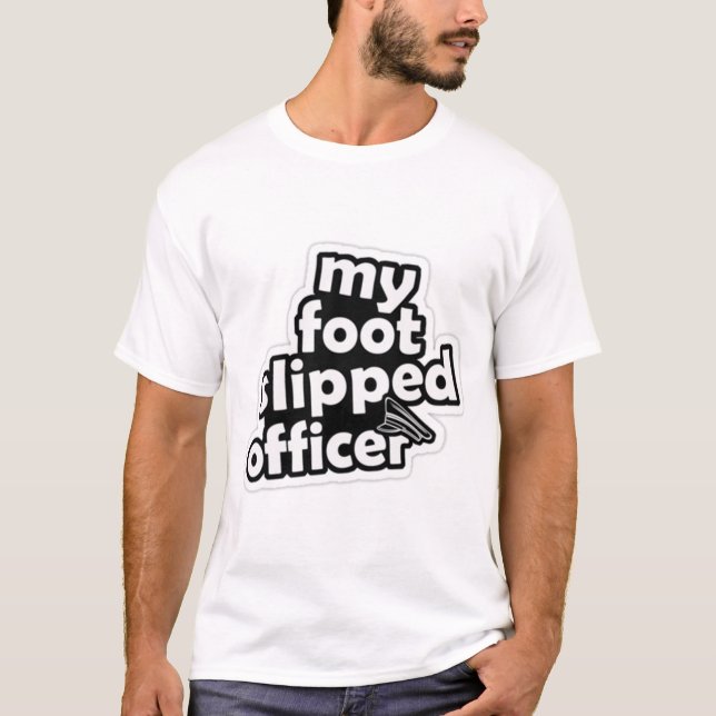 Camiseta Meu Policial De Pé (Frente)