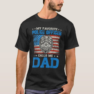 Camiseta meu policial favorito me chama de Pai do Pai