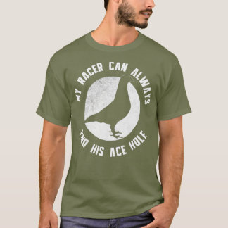 Camiseta Meu Pombo Raio Sempre Encontra Seu Buraco De Ace