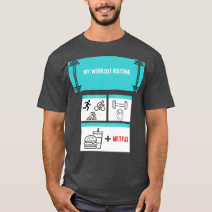 Camiseta Meu Presente de Routine Gym