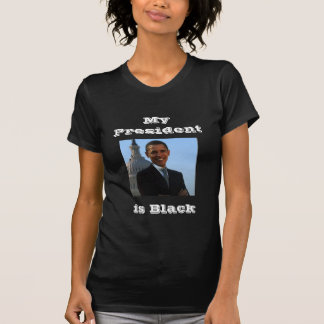 Camiseta Meu presidente é preto