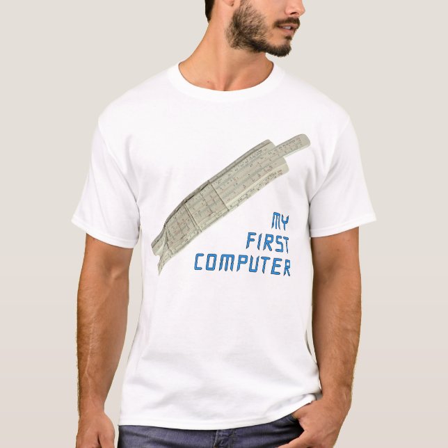 Camiseta Meu Primeiro Computador (Frente)