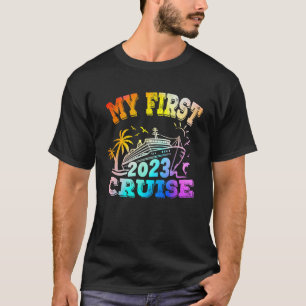 Camiseta Meu Primeiro Cruzeiro 2023 Férias Correspondentes 