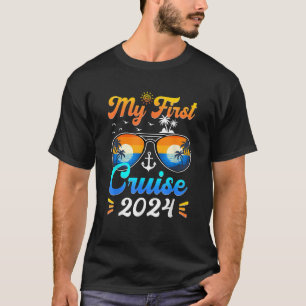 Camiseta Meu Primeiro Cruzeiro 2024 Férias Correspondentes 