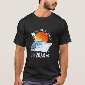 Camiseta Meu Primeiro Cruzeiro 2024 Férias Correspondentes 