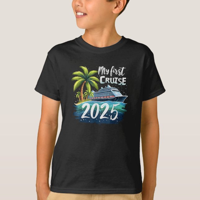Camiseta Meu Primeiro Cruzeiro 2025 (Frente)