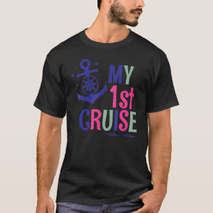 Camiseta Meu Primeiro Cruzeiro Meninas Meninos Vacina Cruis