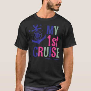 Camiseta Meu Primeiro Cruzeiro Meninas Meninos Vacina Cruis