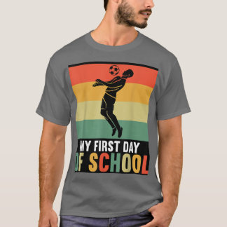 Camiseta Meu primeiro dia de escola 2022 1rua de volta à es