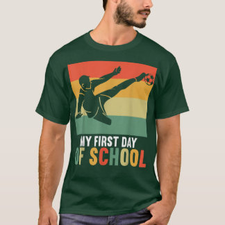 Camiseta Meu primeiro dia de escola 2022 1rua de volta à es