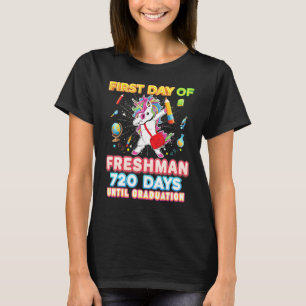 Camiseta Meu Primeiro Dia De Materno 720 Dias Até A Graduaç