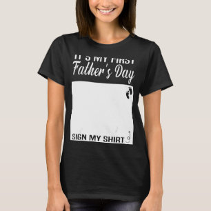 Camiseta Meu Primeiro Dia de os pais 2022 Assina Meu Primei