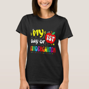 Camiseta Meu Primeiro Dia De Professores Do Jardim De Infân