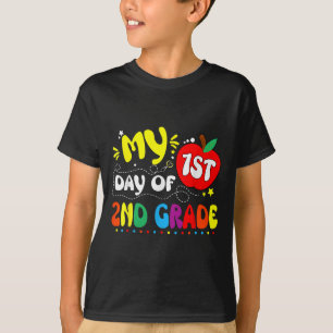 Camiseta Meu Primeiro Dia De Professores Do segundo Grau 1r