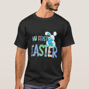 Camiseta Meu primeiro Felz pascoa de coelho