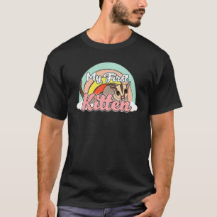 Camiseta Meu Primeiro Gatinho Engraçado Possum Whisperer Og