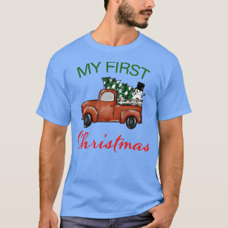 Camiseta meu primeiro natal 6