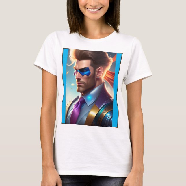 Camiseta Meu Primeiro Produto Para Superheros (Frente)