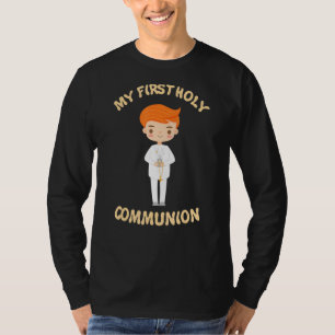 Camiseta Meu Primeiro Santo Menino da Igreja Comunitária