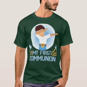 Camiseta Meu Primeiro Santo Menino de Dabbing