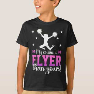 Camiseta Meu Primo É Flyer Primo de Cheerleader C