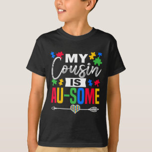 Camiseta Meu Primo É Um Autismo Autismo, Mês De Consciência