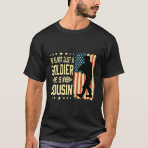 Camiseta Meu Primo É Um Soldado Herói Orgulhoso, Relativo A