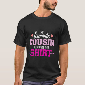 Camiseta Meu Primo Favorito Me Comprou Este Presente