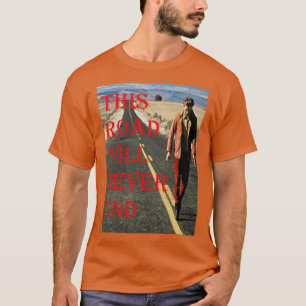 Camiseta Meu Próprio Idaho Privado Esta Estrada Nunca Acaba